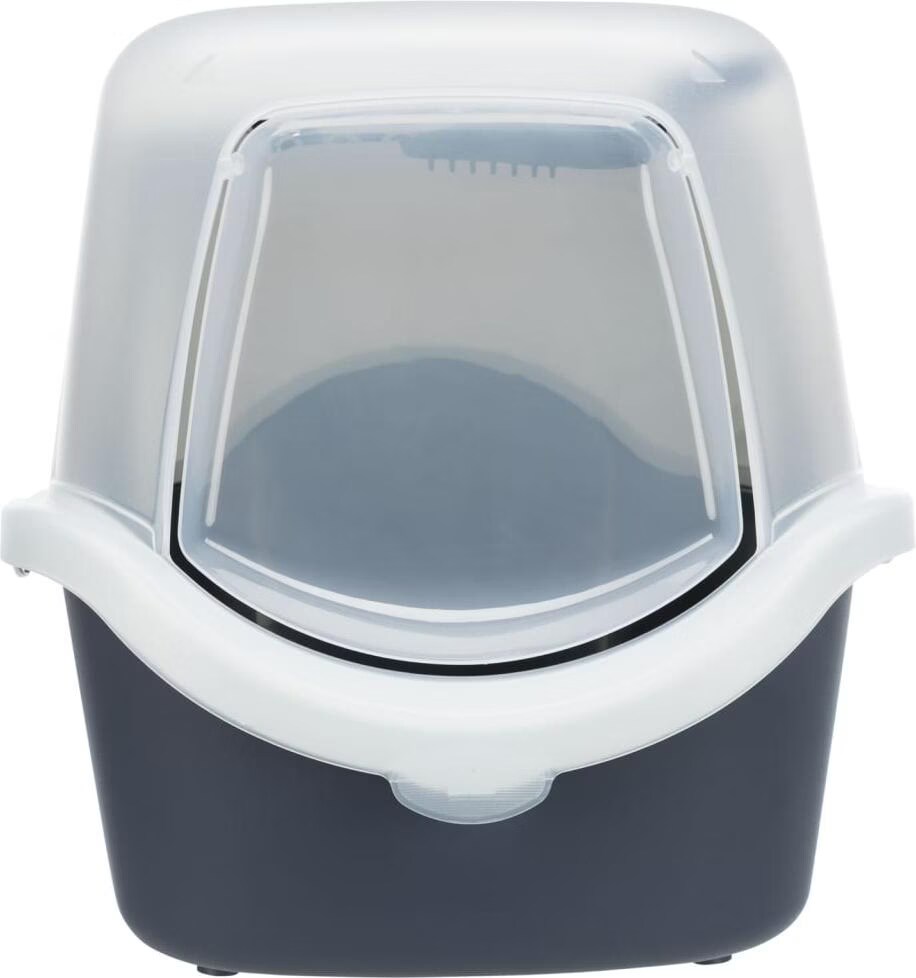 Trixie Litière Couverte Vico Open Top Bleu Foncé/Gris 40X40X56 Cm