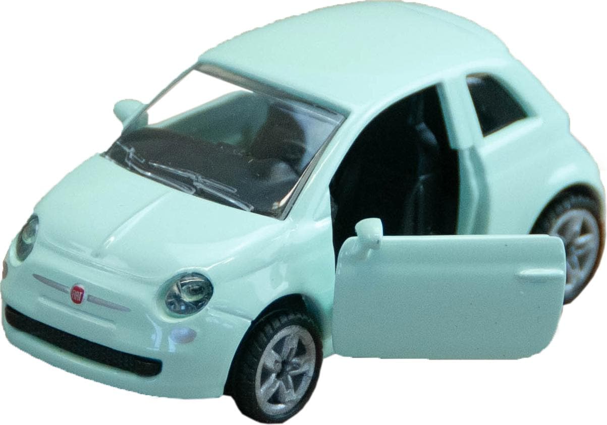 Fiat 500 toy car mint green cheap