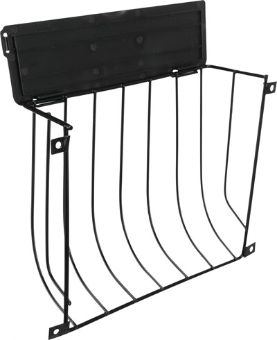 Mangeoire à foin en métal pour rongeur et lapin L 22 x l 6 x H 16 cm