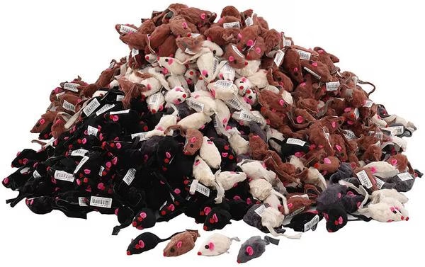 Meilleurs prix pour EBI Souris  poil court et naturel (Souris), Jouets pour chat