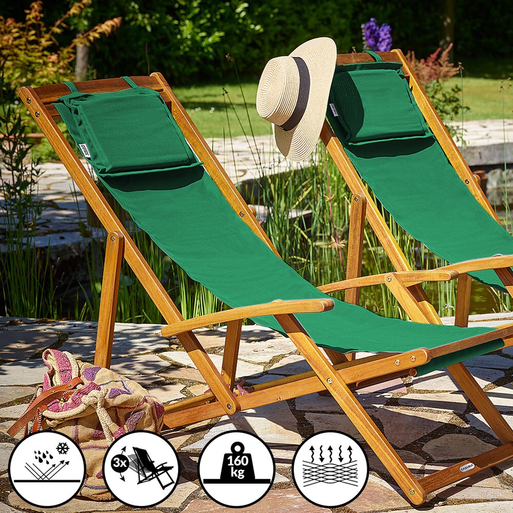 Deuba Folding deckchair 94 cm buy at Galaxus