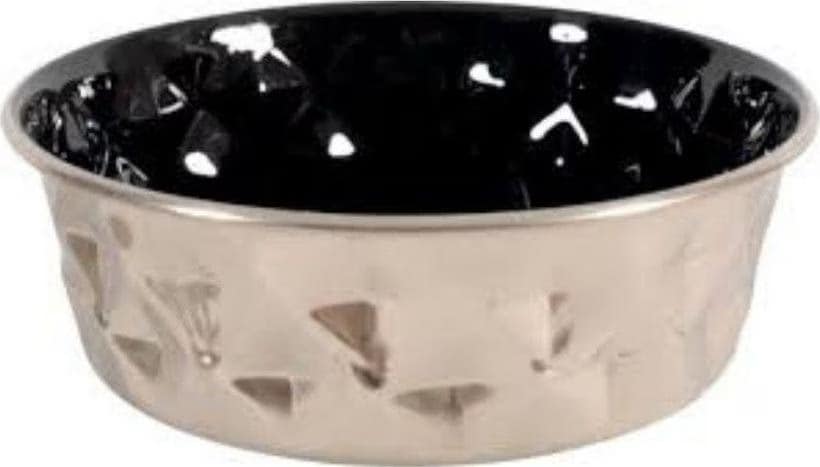 Comparer les prix de Zolux Bol en acier inoxydable DIAMOND 2.6 l, noir (2.60l), Gamelle