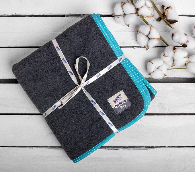 Tapis Bunny Bedding Easy pour rongeur et lapin - turquoise, environ L 112 x l 51 cm