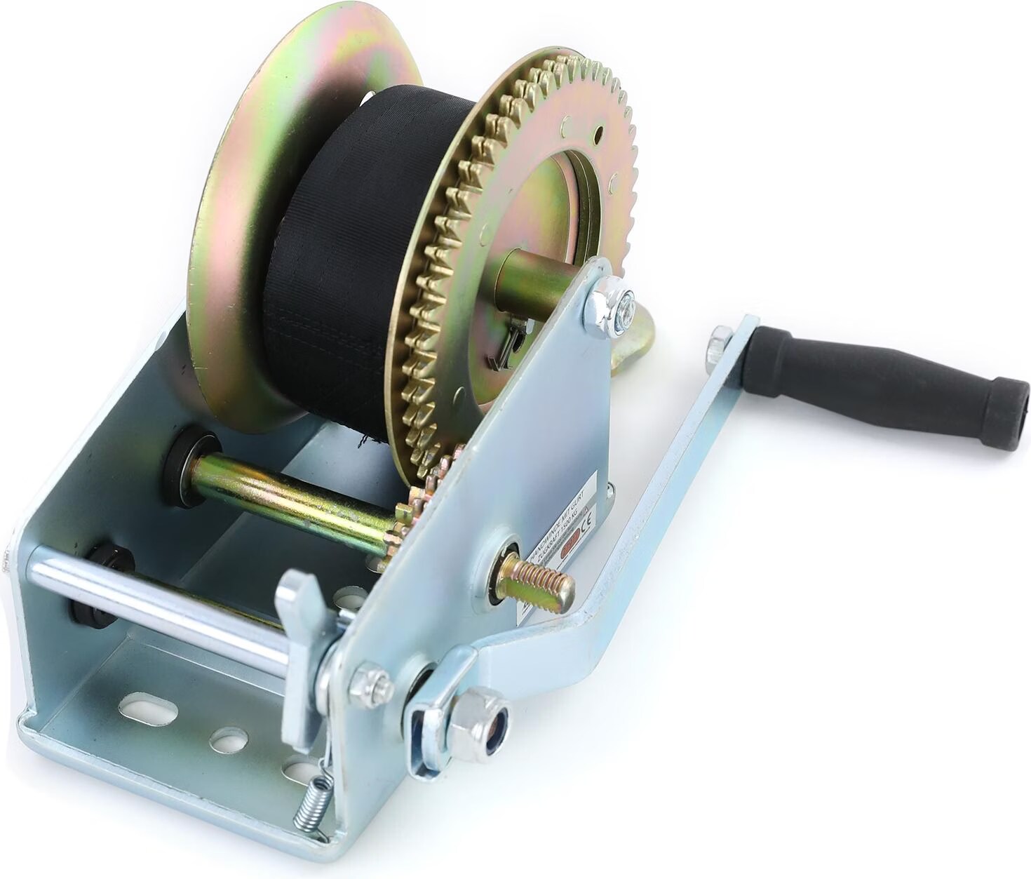 Handwinde 1500kg 10m Stahlseil - Profi Seilwinde Für Anhänger & PKW