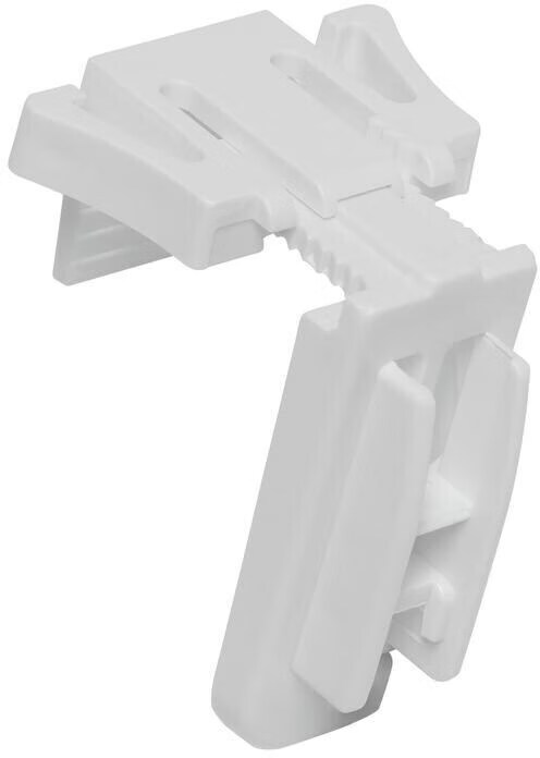 Fermi Per Binari Tendaggi Gardinia - 2 Pezzi, Bianco, Per Tende A Binario Interno - Foto 12