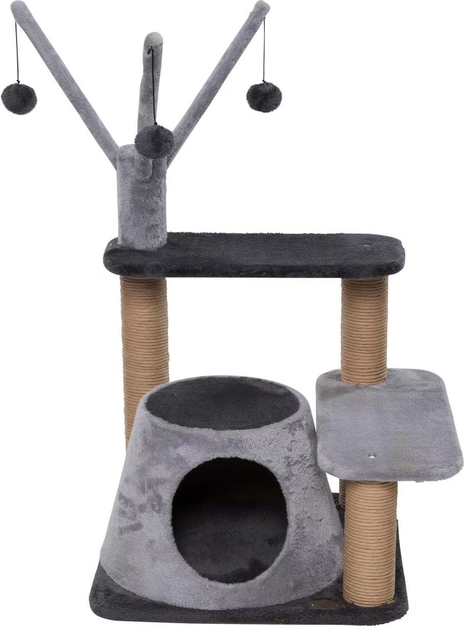 Comparer les prix de EBI Tendance Poplar (60cm, Gris), Arbre  chat