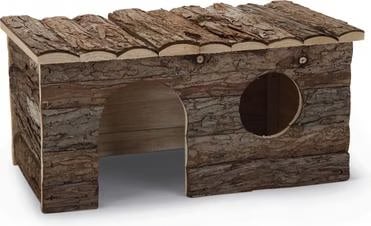 Comparer les prix de Beeztees BZ MAISON EN BOIS ROYAL 40X23X20, quipement cage pour rongeurs