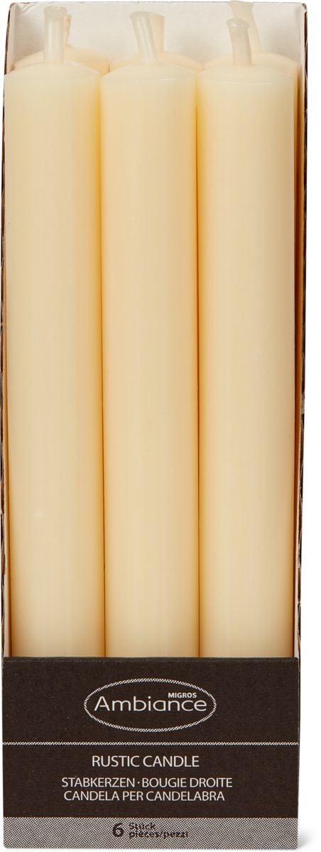 Migros Ambiance Raureifstabkerze (6 Stk. 18 cm) kaufen