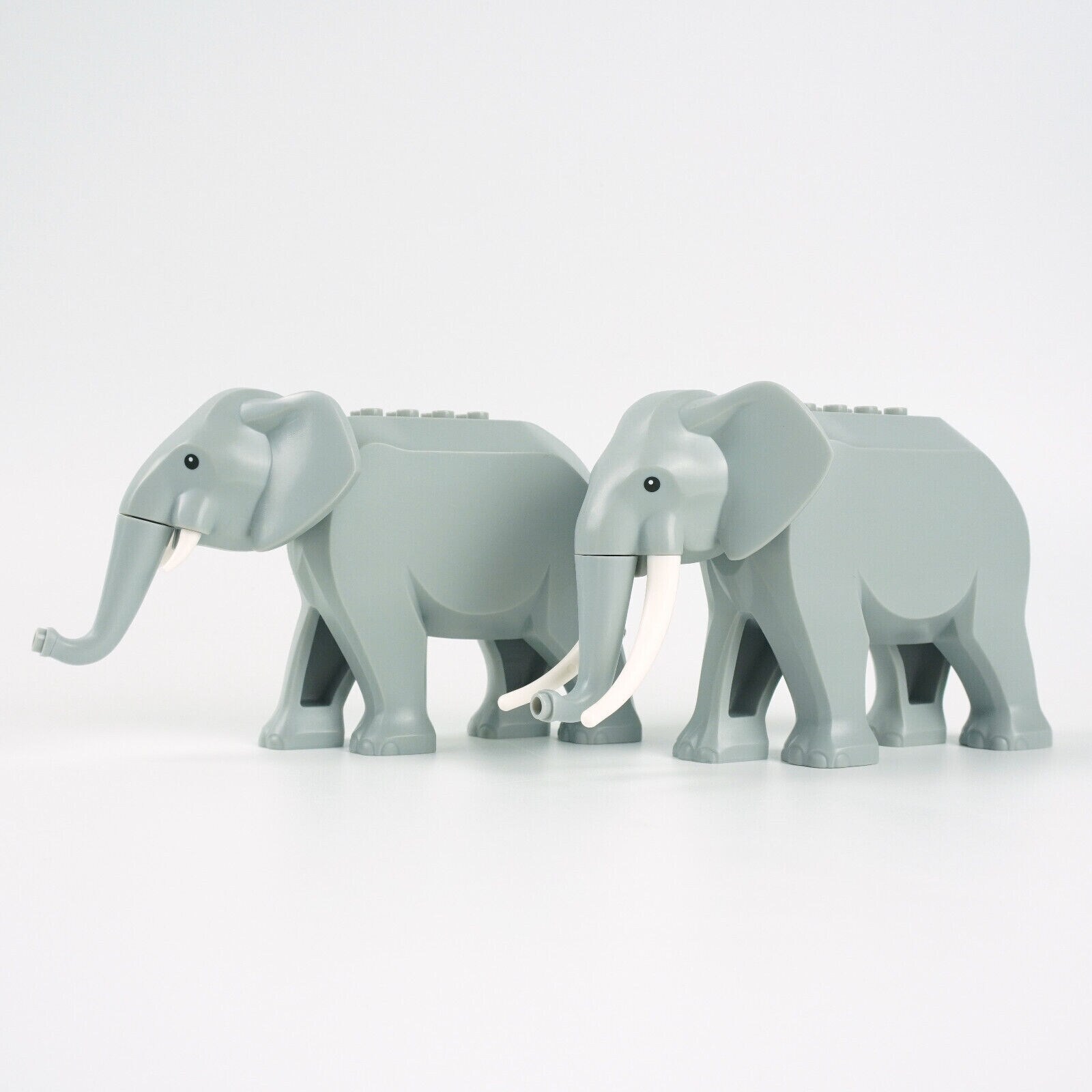 LEGO Elephant Animals Zoo Wildlife Set of 2 with short and long tusks NEW Quantity 2x Galaxus