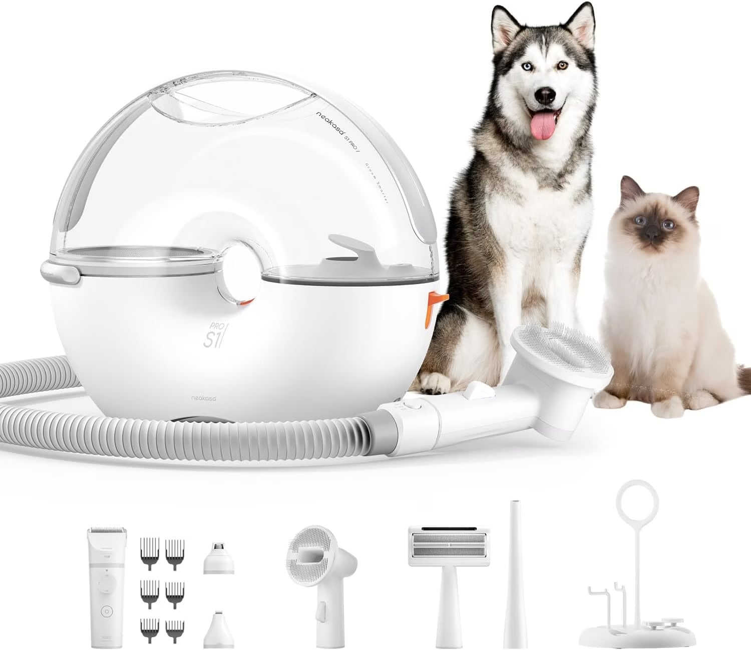 Comparer les prix de Neakasa S1 Pro Kit de toilettage pour animaux (Chien), Produits de soins pour animaux