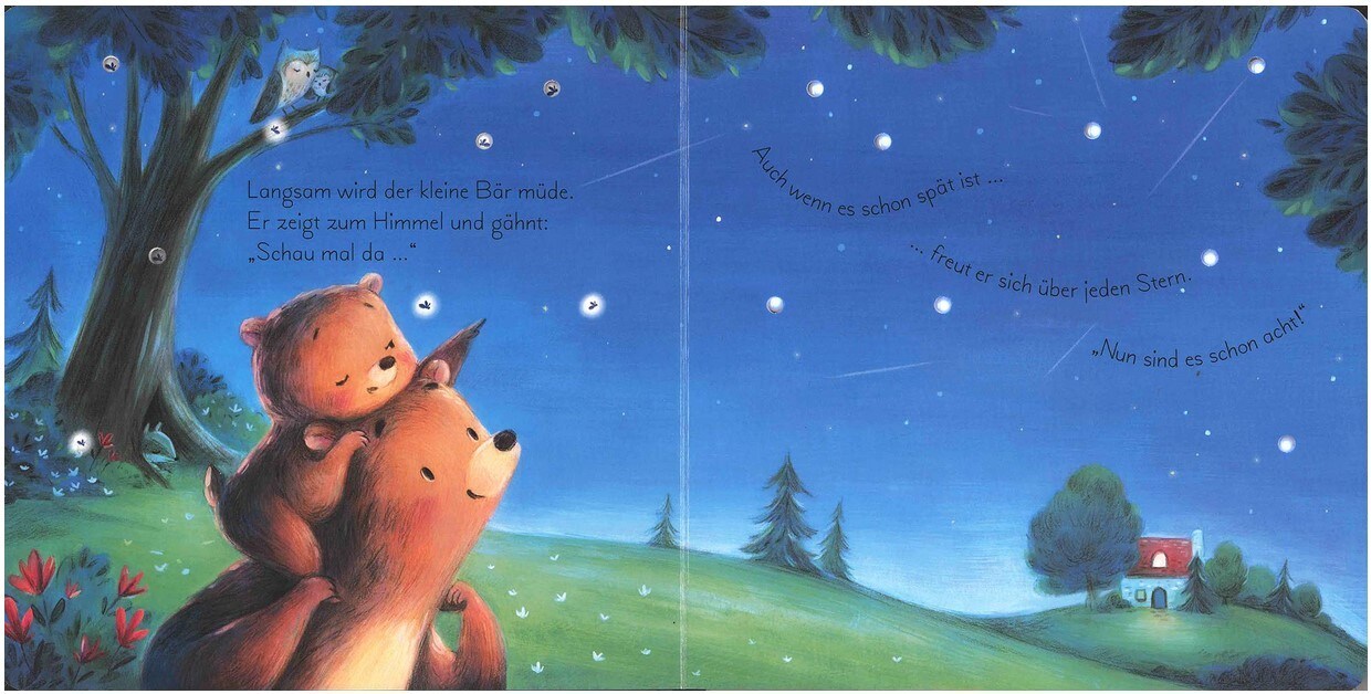 Mein leuchtendes Gute-Nacht-Buch Der kleine Bär zählt die Sterne Galaxus