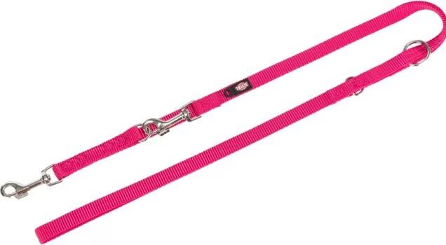 Meilleurs prix pour Laisse réglable Trixie Premium fuchsia pour chien - taille XS–S : L 2 m x l 1,5 cm
