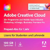 Adobe Creative Cloud Individual Education (1 x, 1-year)