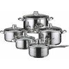 ELO Set de casseroles Skyline 5 pcs. (Acier inoxydable, 18 cm, Ensemble de casseroles et de poêles de cuisson)