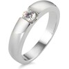 Rhomberg Solitaire Ring (50, Silver)