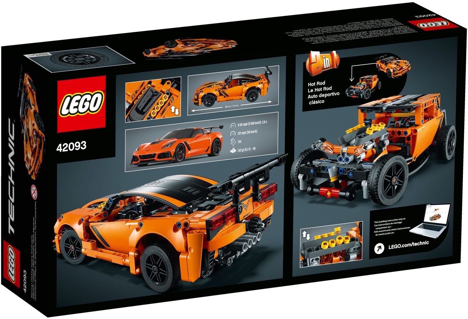 LEGO Corvette ZR1 42093 LEGO Technic buy at Galaxus