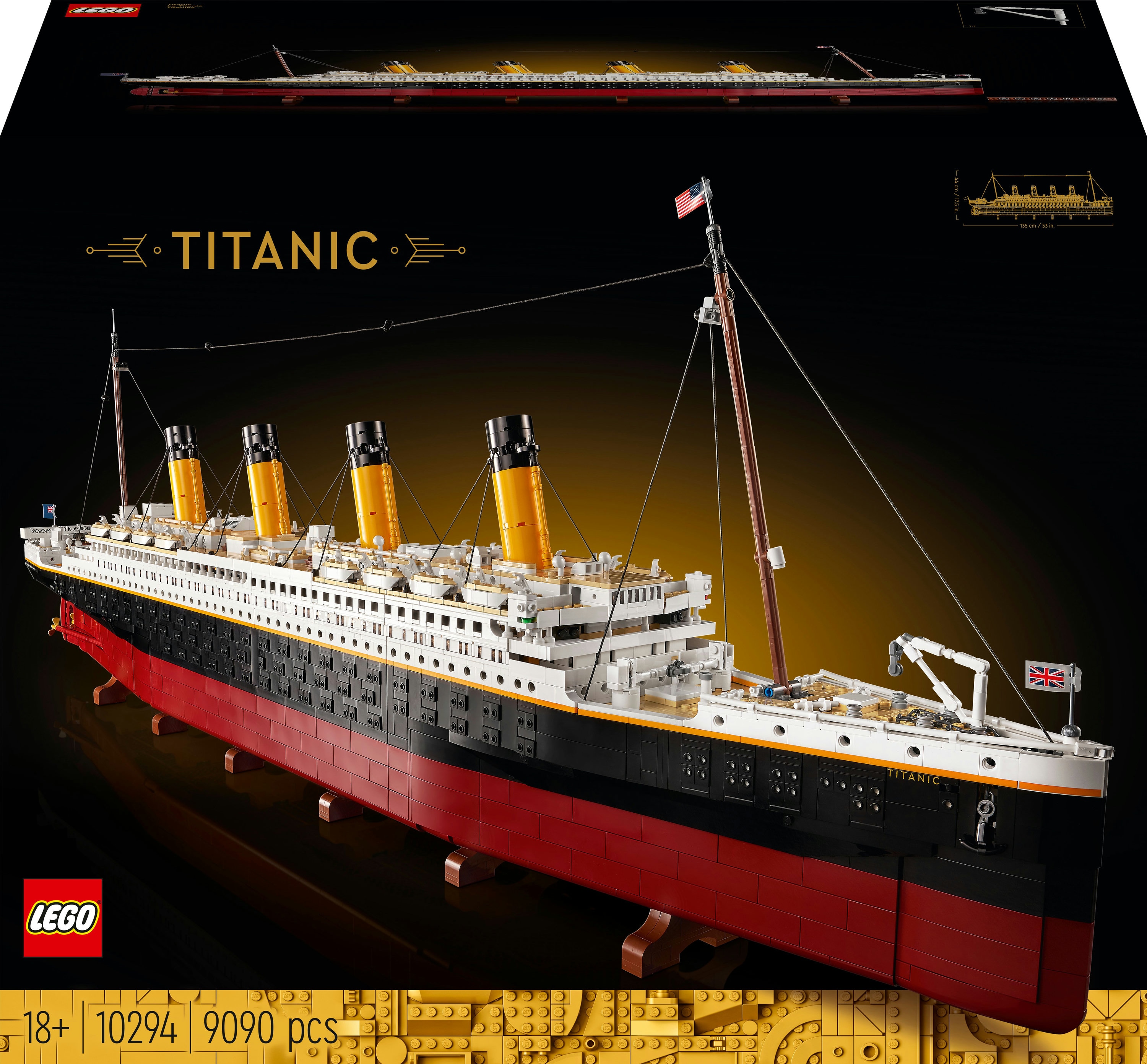 Lego titanic 30 000 pieces outlet