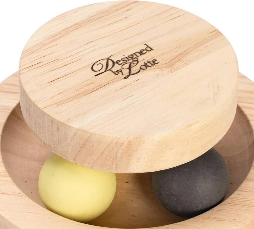 Jouet Designed by Lotte Tour en bois Mia pour chat - 1 jouet