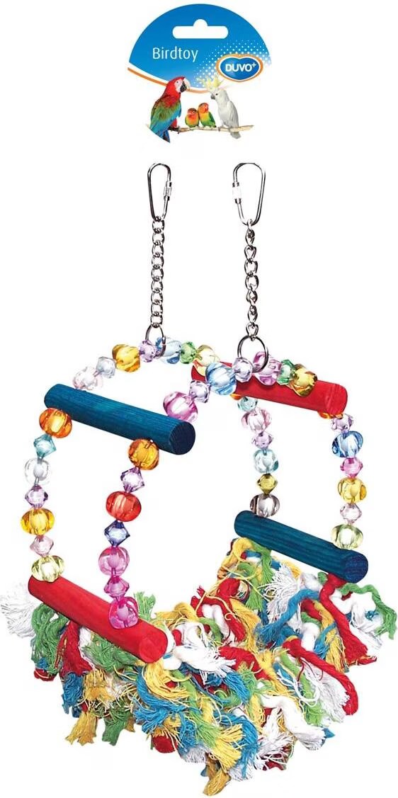 Comparer les prix de EBI Cage Duvo+ ACC Balanoire Perles Hamac, Amnagement pour volire