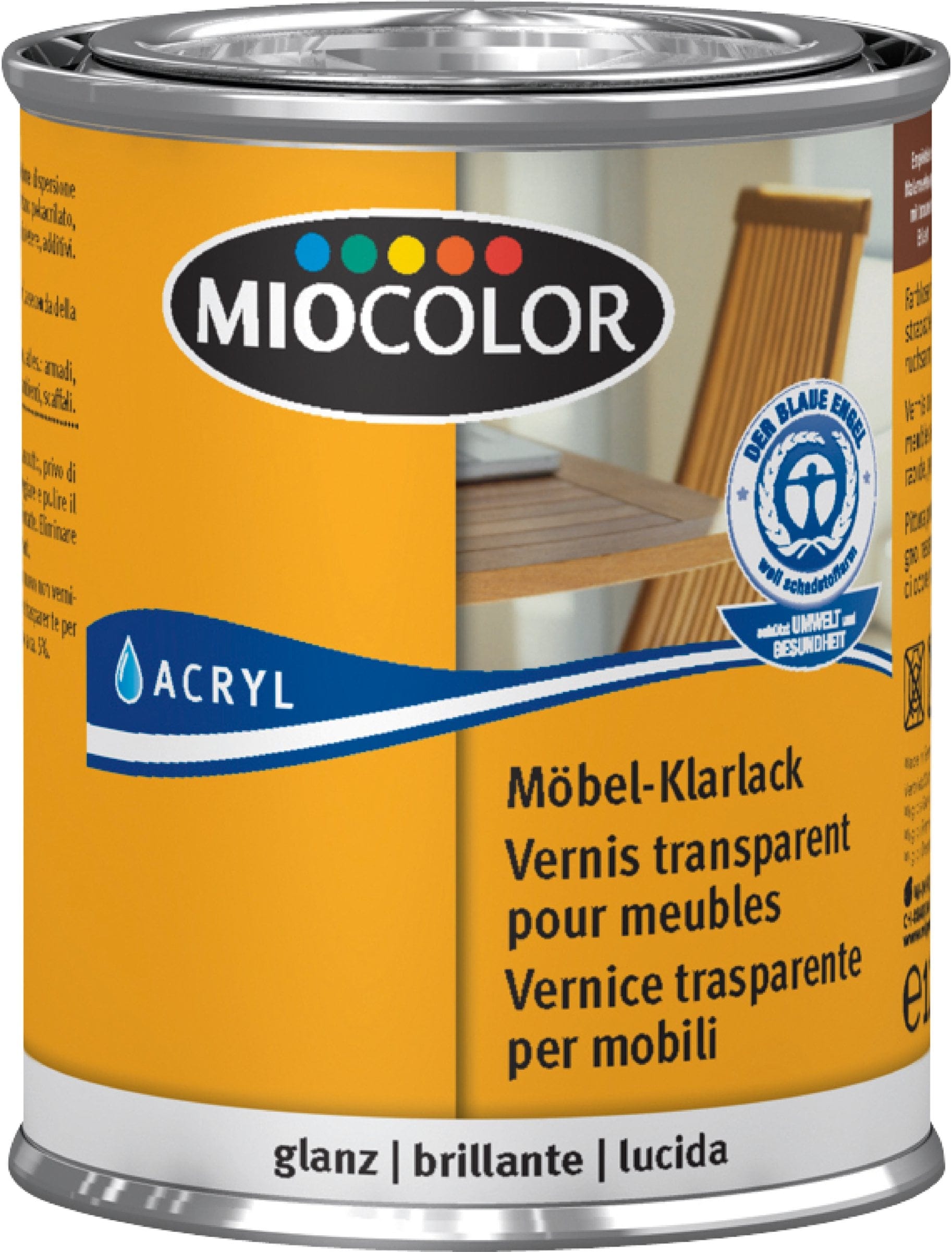 Miocolor Möbel-Klarlack hochglänzend (Farblos 0.13 l) Galaxus