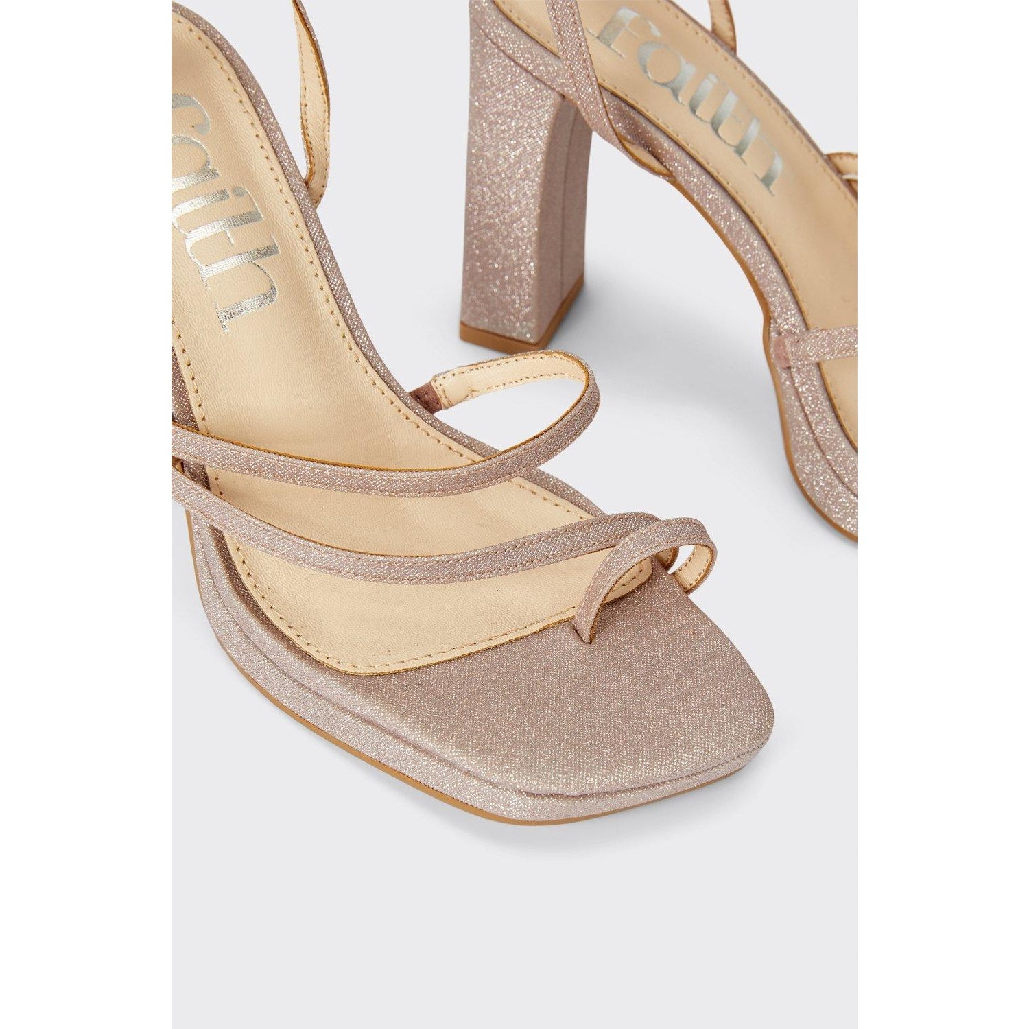 FAITH Romi Glitzer Sandalen (37) kaufen