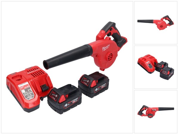 Milwaukee M18 BBL402 Set (Akkubetrieb, Laubbläser) Galaxus