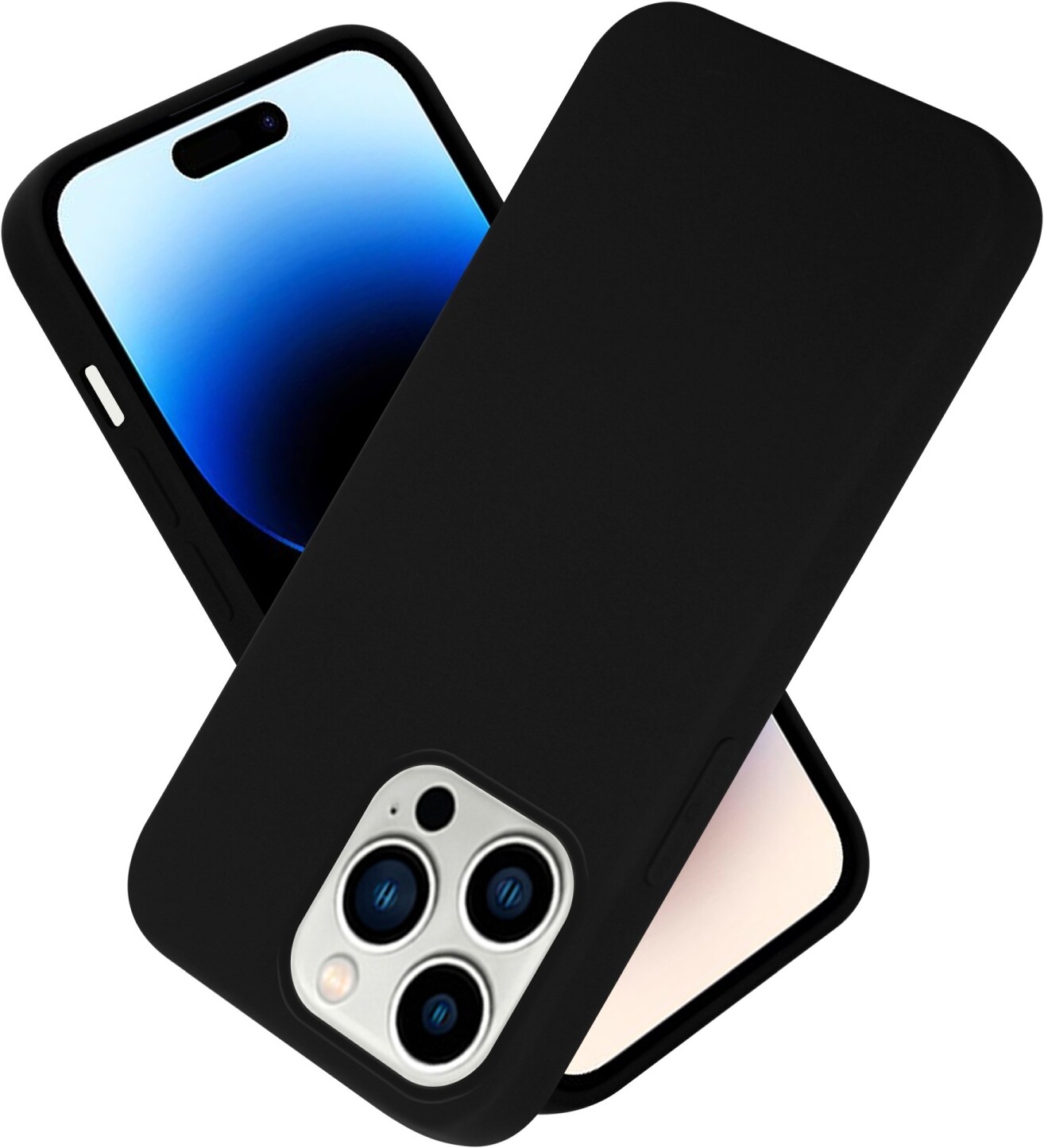 Cadorabo Hülle für Apple iPhone 14 PRO im TPU Liquid Silicone Case Style (iPhone 14 Pro) Galaxus