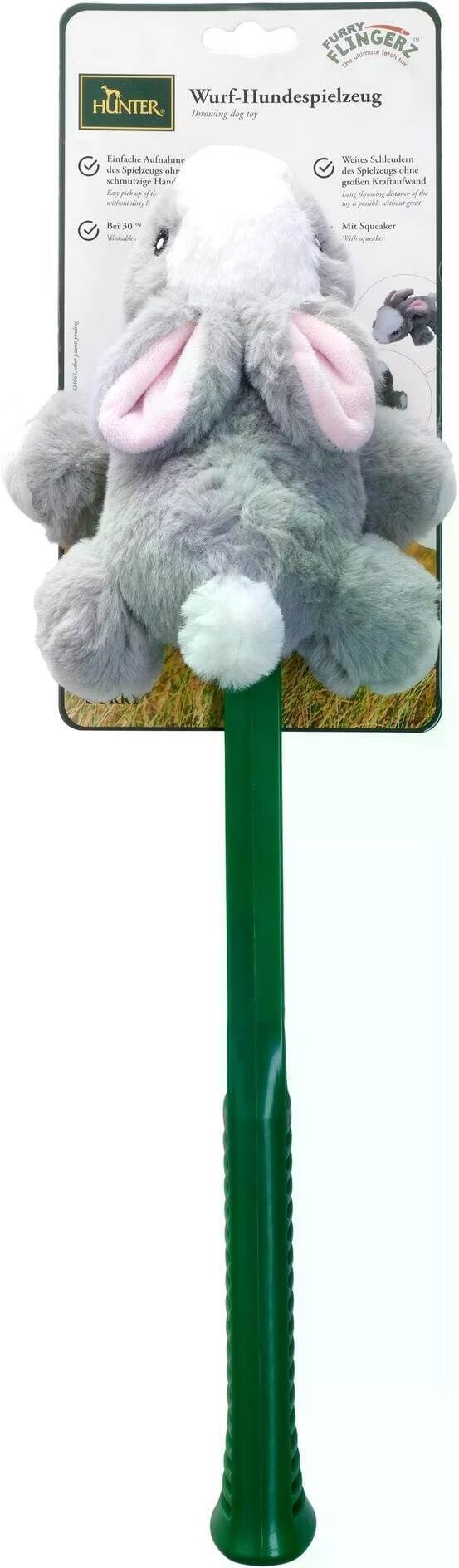 Hunter Toy Flingerz Furry Rabbit - (401673969521) (Jouets pour chat), Jouets pour chien