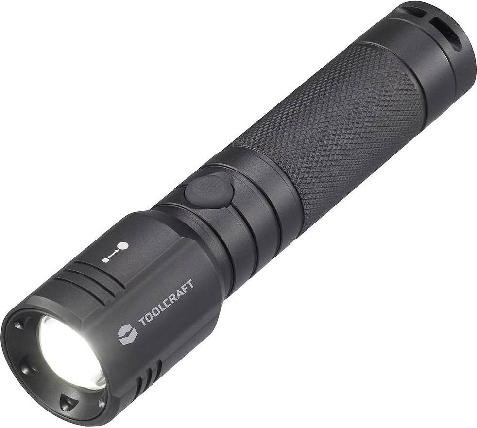 Toolcraft SMD LED Taschenlampe verstellbar batteriebetrieben 300 lm 121 g (14.30 cm 300 lm) Galaxus