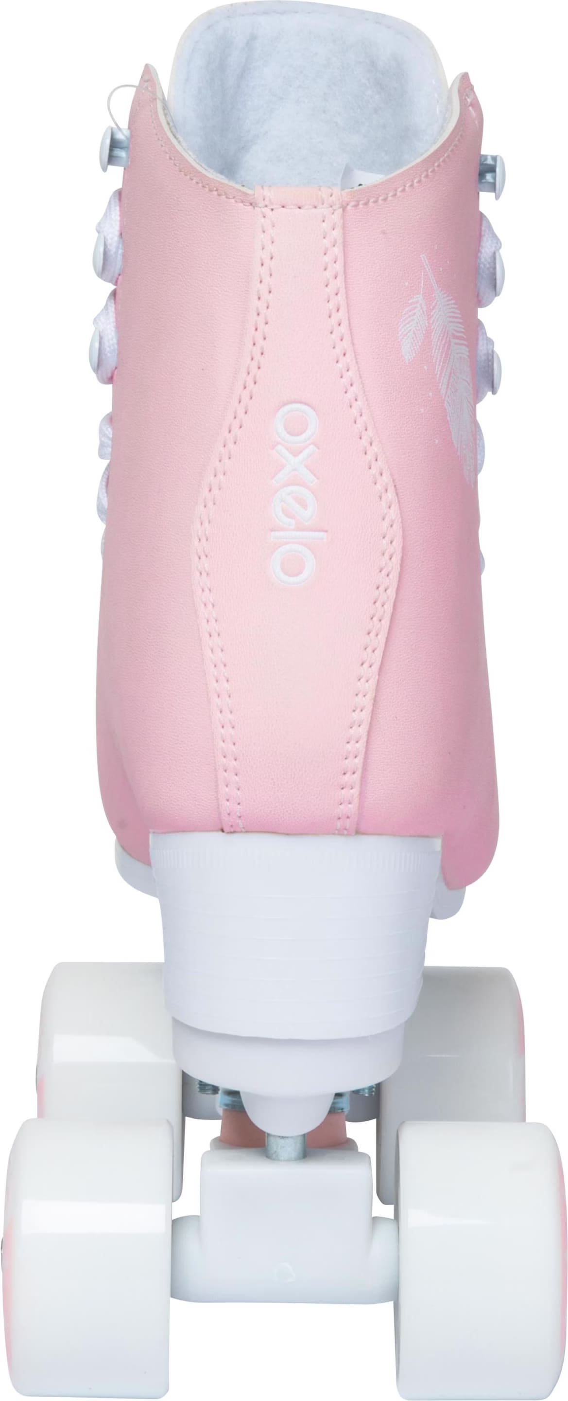 Oxelo Roller Blades Oxelo Quad 100 Quad Skates Roller Oxelo Rose