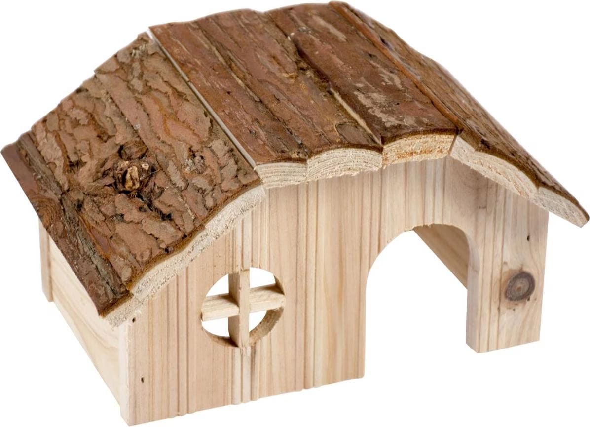 Meilleurs prix pour EBI Duvo+ Lodge en bois avec toit en corce Rongeurs, quipement cage pour rongeurs