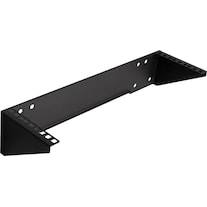 LogiLink Support mural vertical 19" / support sous table, 3 UH, noir