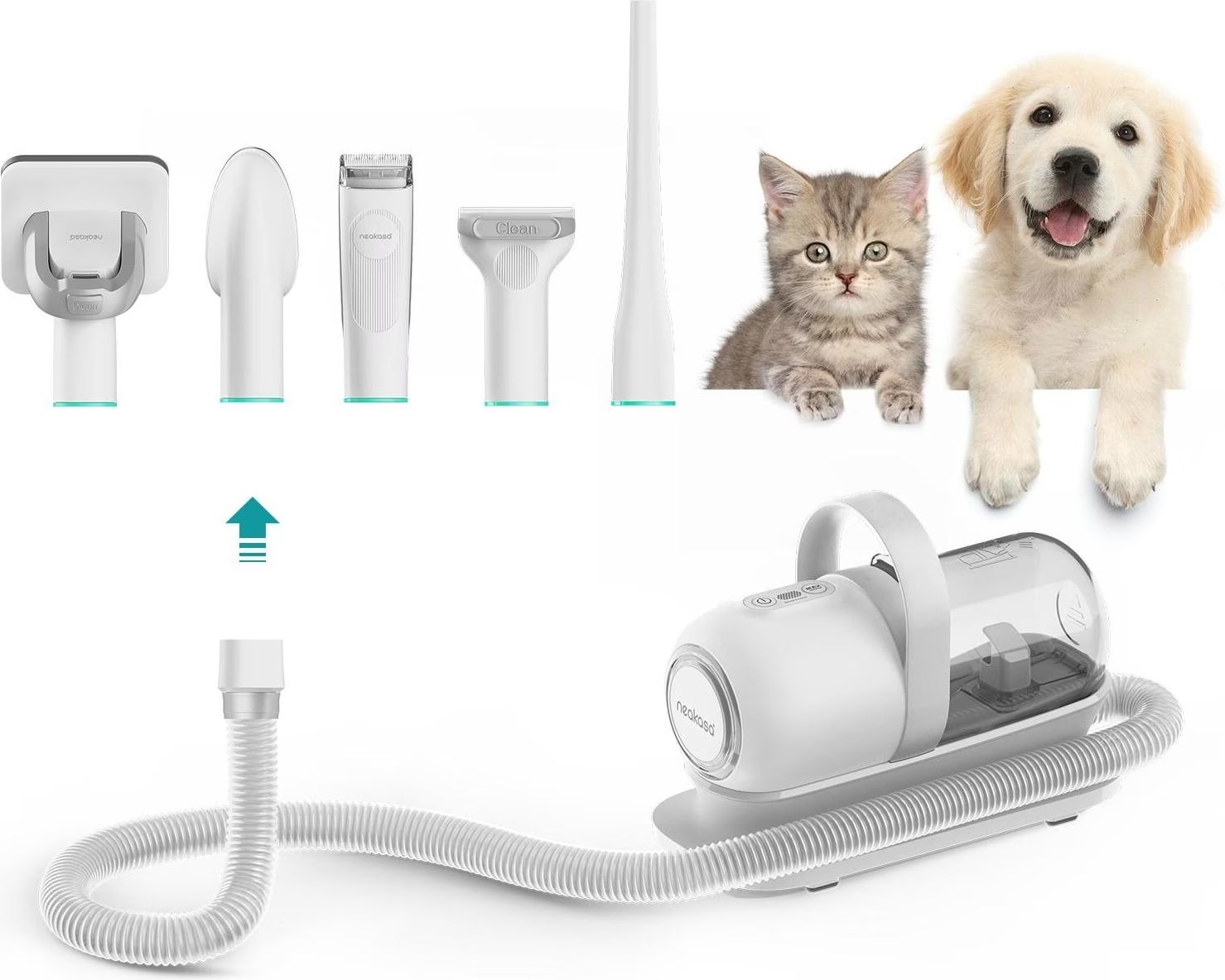 Comparer les prix de Tondeuse à cheveux électrique pour animaux de compagnie Neakasa P1 Pro