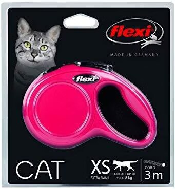 Flexi - laisse pour chat - rouge