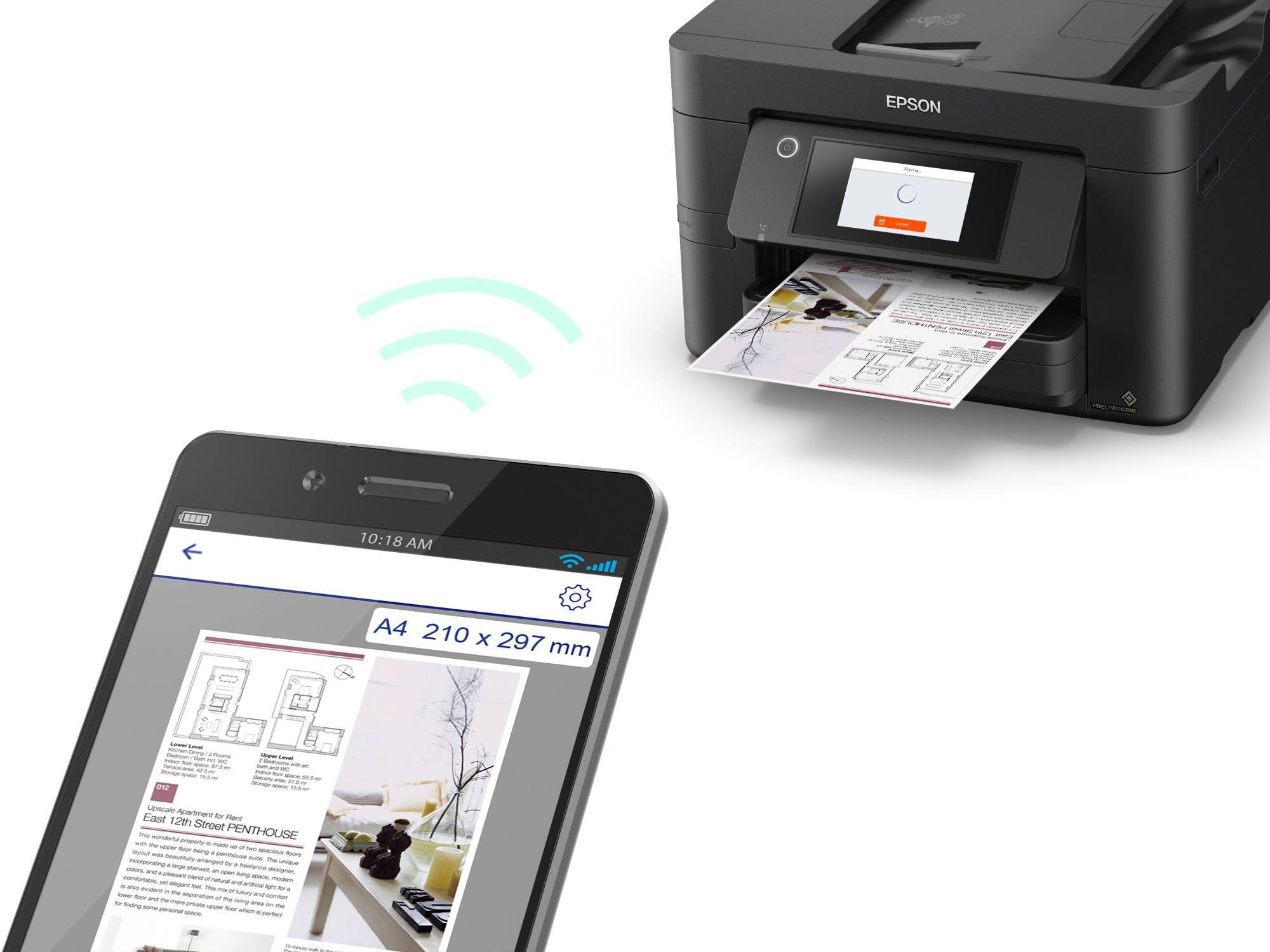 Epson WorkForce Pro WF-4825DWF (Tintenpatrone Farbe) Galaxus ZL8854