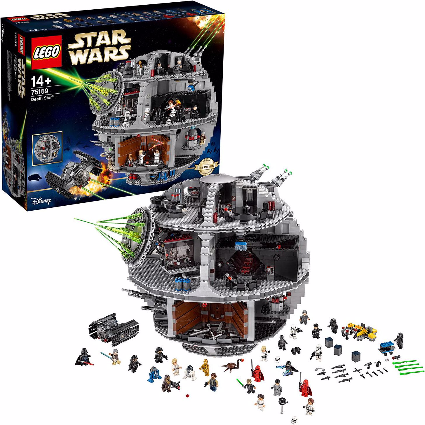 LEGO Etoile de la mort de la Guerre des etoiles 75159 LEGO Star Wars Galaxus