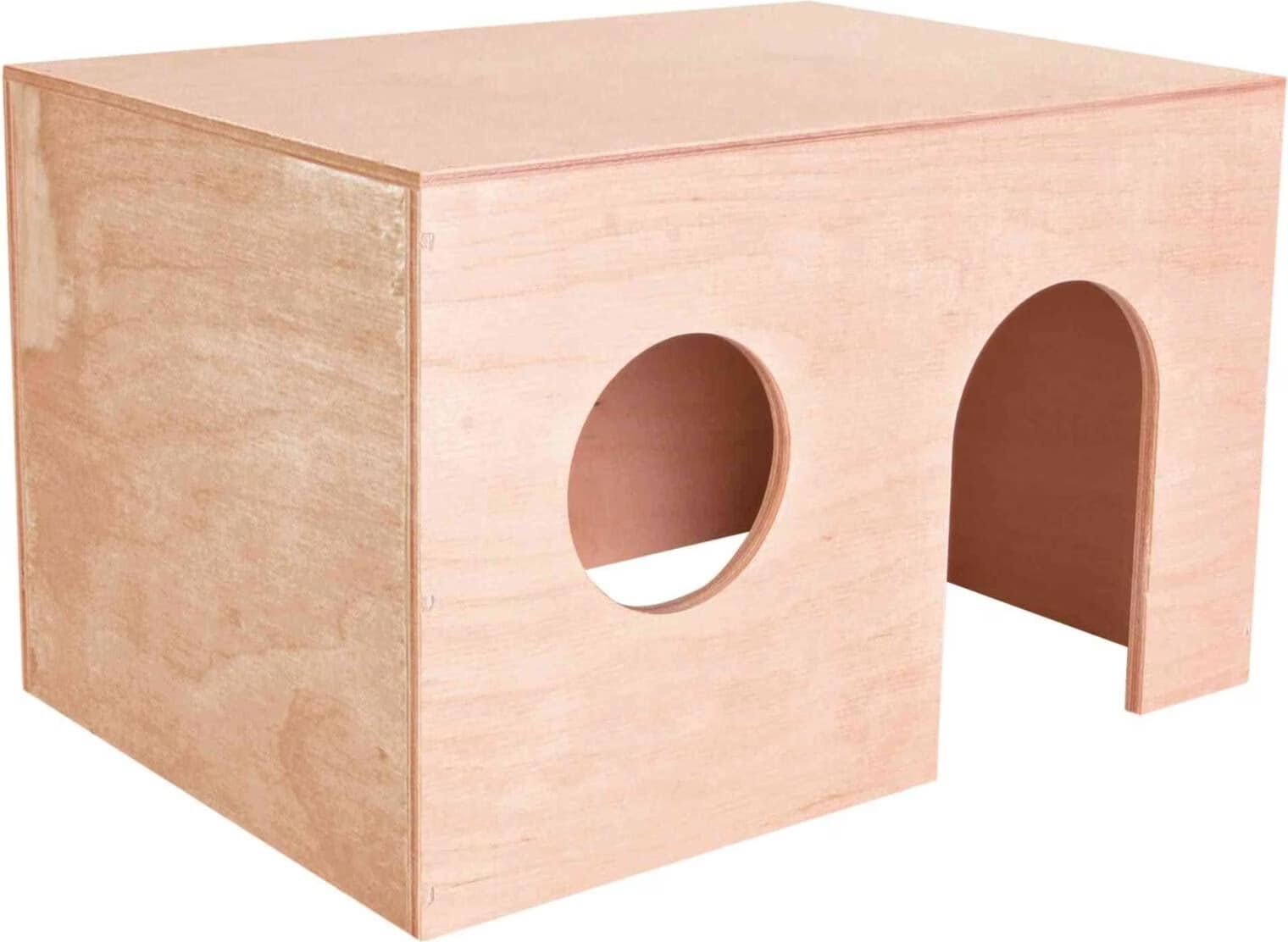 Comparer les prix de Maison En Bois Pour Cochons D'Inde, 27 × 17 × 19 Cm - Mon Animalerie