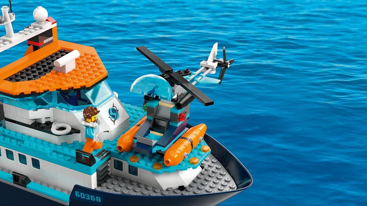 Lego marine research vessel 2025
