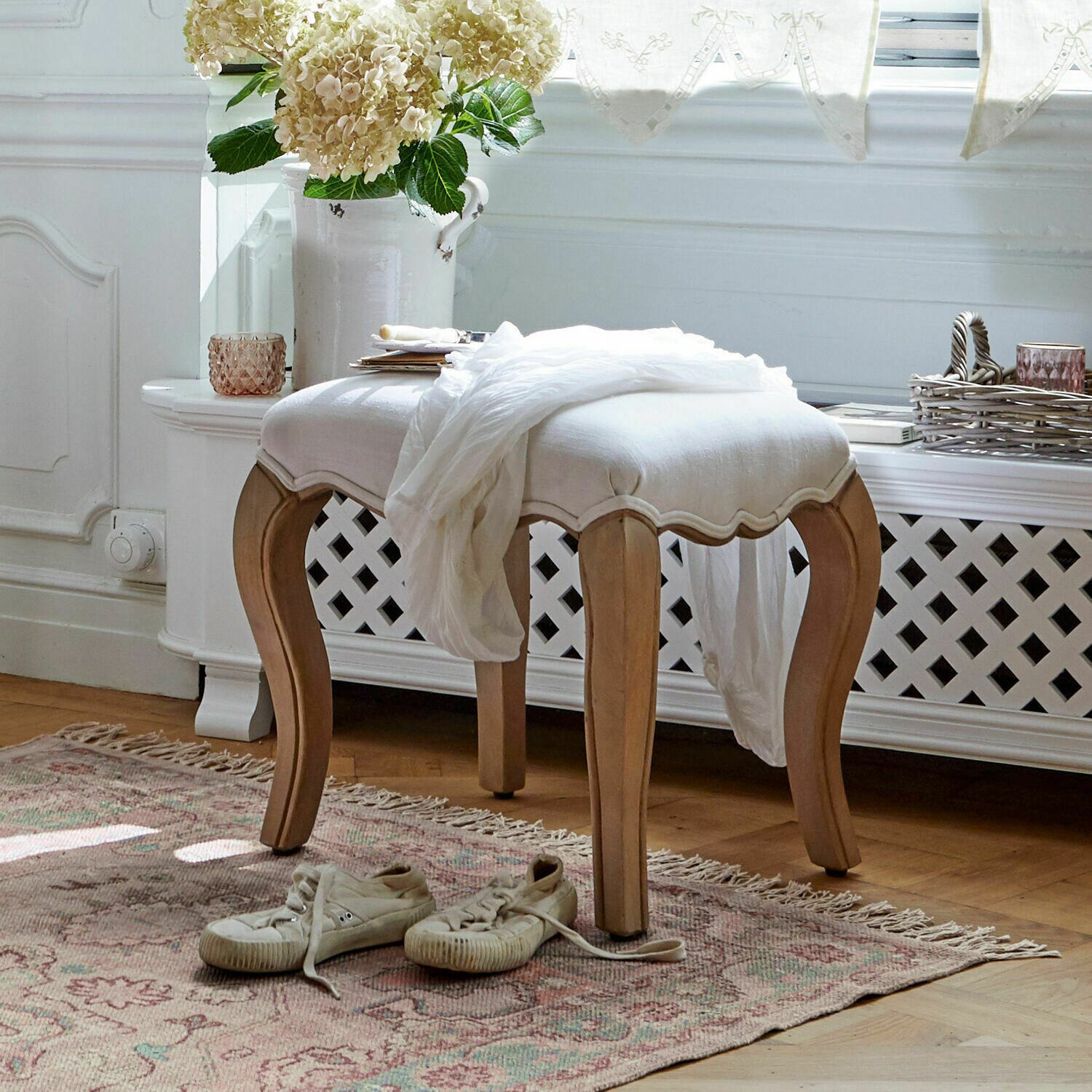 Loberon Hocker Paquet braun/creme kaufen NY7473