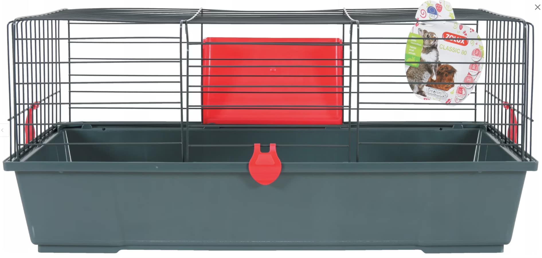 Comparer les prix de Zolux - Cage pour lapins et cochons d'Inde Classic 80