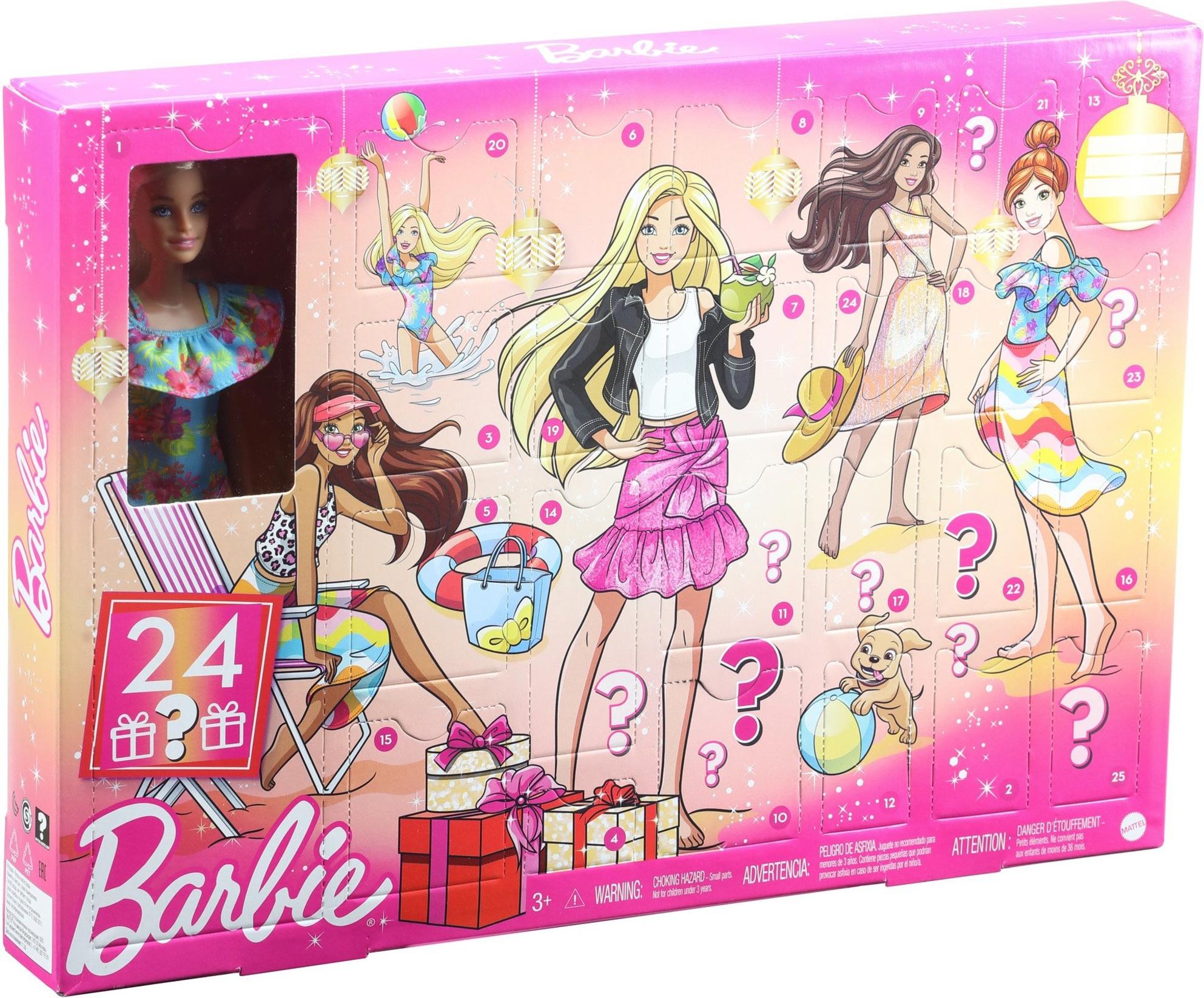 Barbie Advent calendar buy at Galaxus