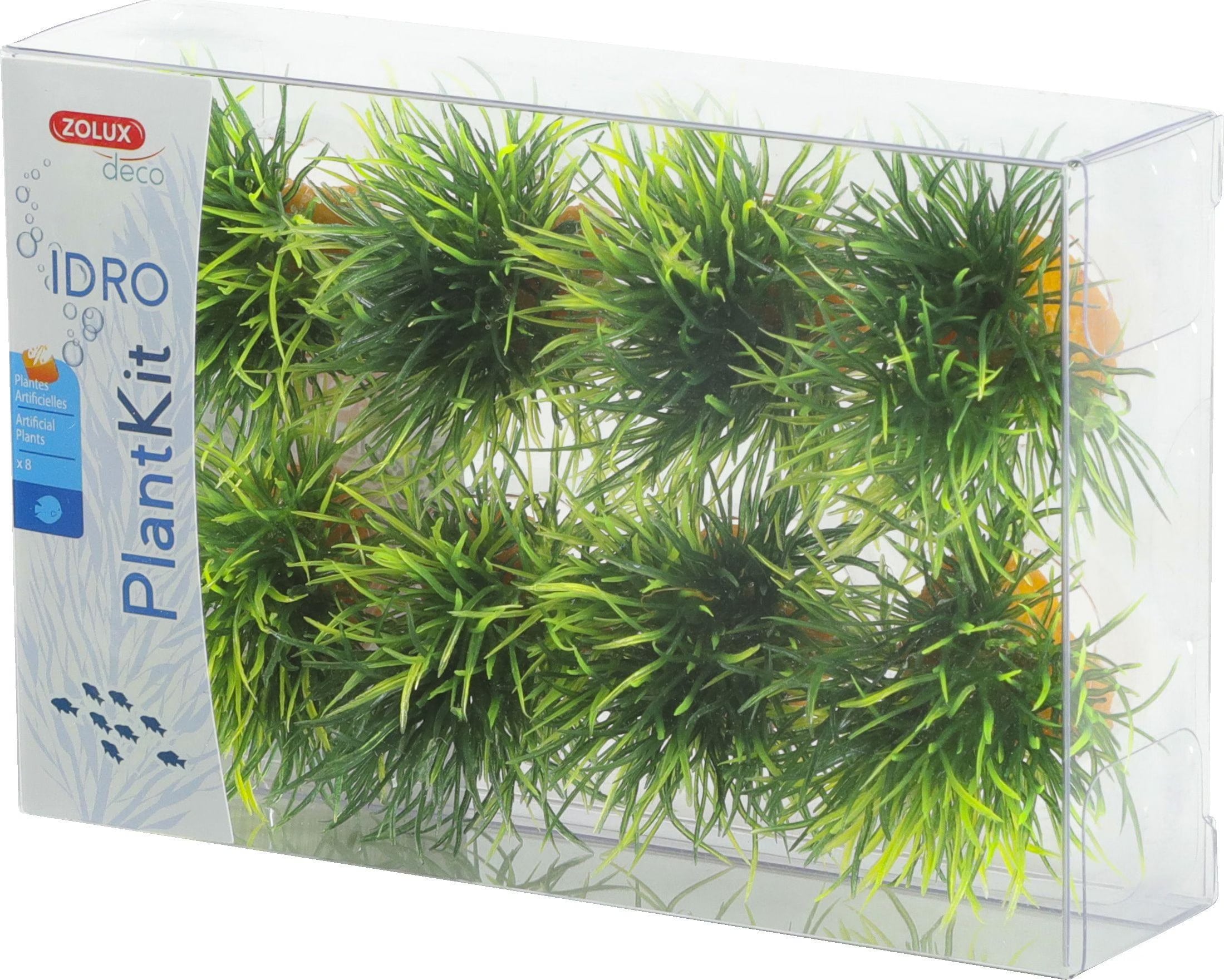 Comparer les prix de Zolux Small plant set IDRO 8 pcs. (Dcoration, Plantes), Dcoration d'aquarium