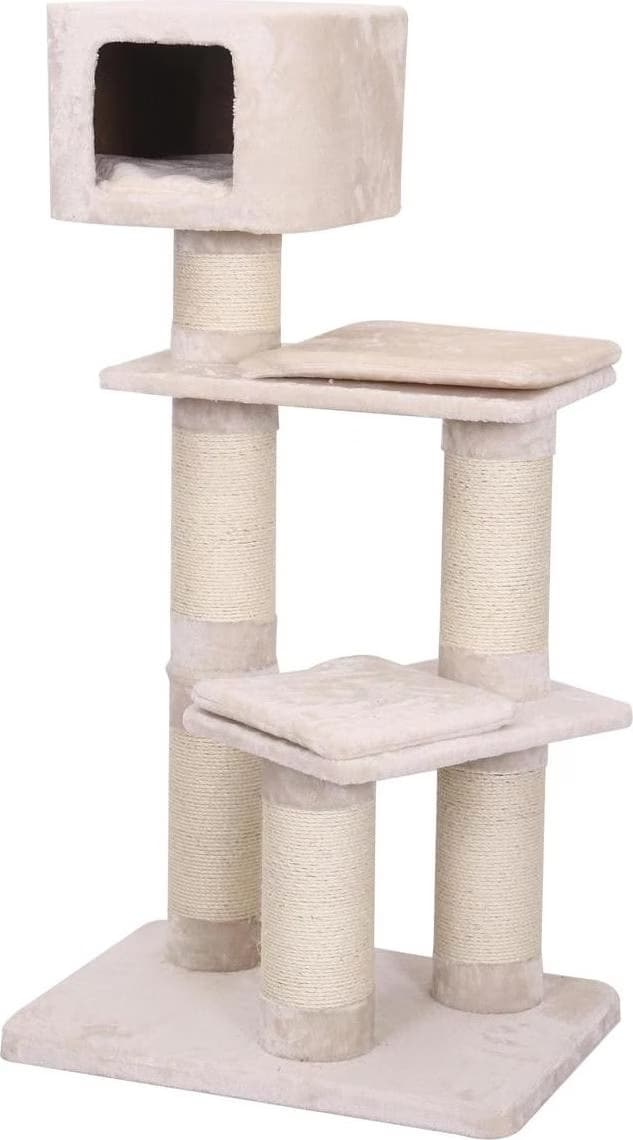 Comparer les prix de EBI Confort Crawford (135cm, Beige), Arbre  chat