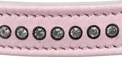Trixie Collier Active Comfort Avec Rose Pailleté 17-21Cm X 12Mm