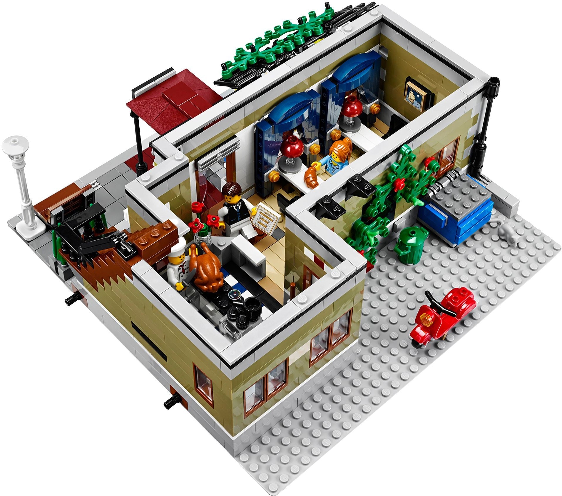 LEGO Parisian Restaurant 10243 LEGO Creator Expert LEGO Rare