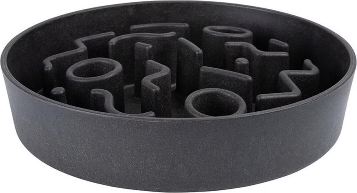 Comparer les prix de Gamelle anti-glouton Bamboo - Gris anthracite