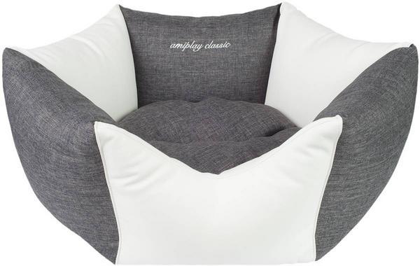 amiplay Korb ZipClean Classic M Ø58 x 23 cm grau-weiss Galaxus