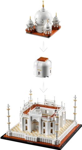 LEGO Taj Mahal 21056 LEGO Architecture LEGO Rare Sets Galaxus