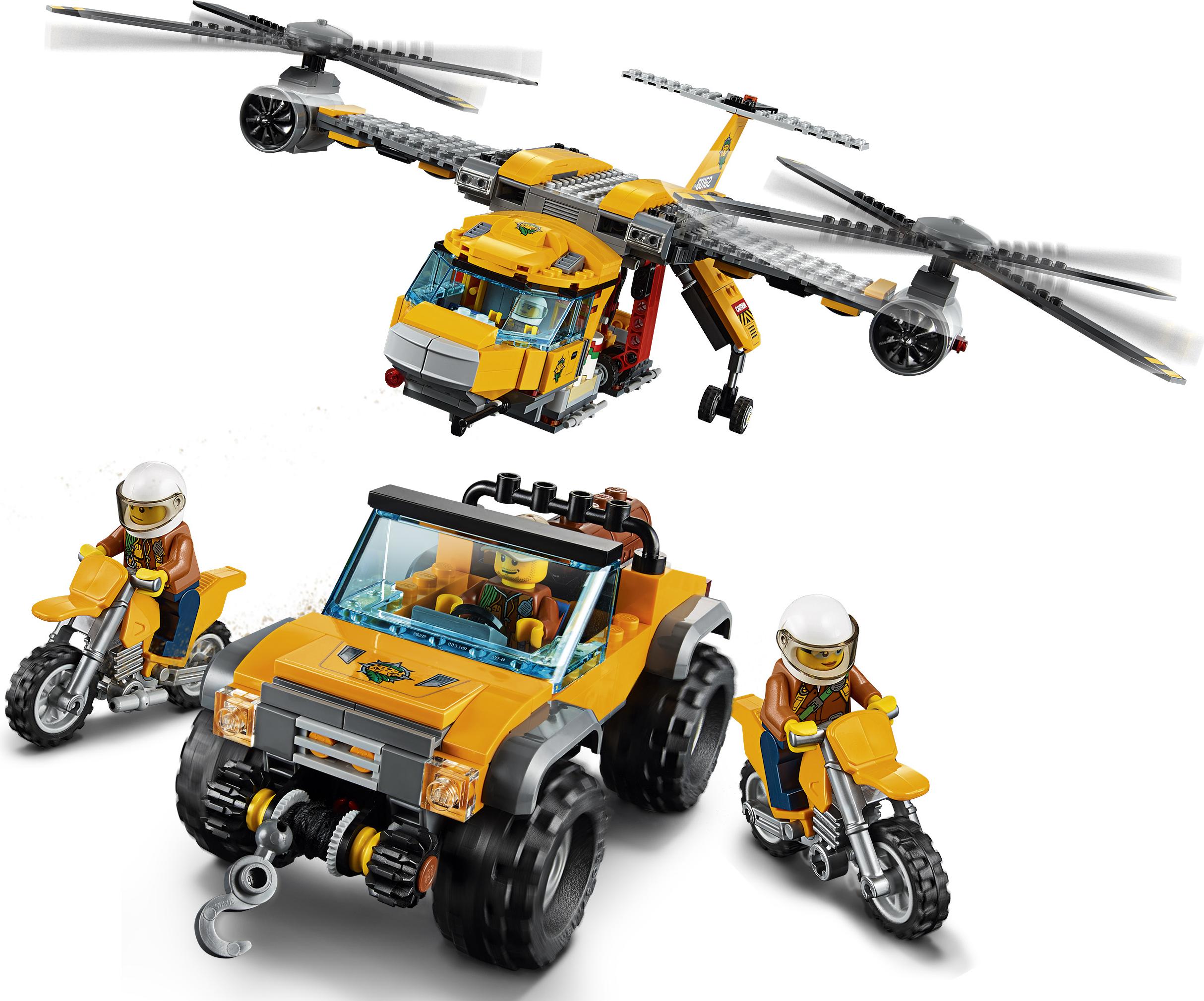 LEGO Jungle Air Drop Helicopter 60162 LEGO City buy at Galaxus