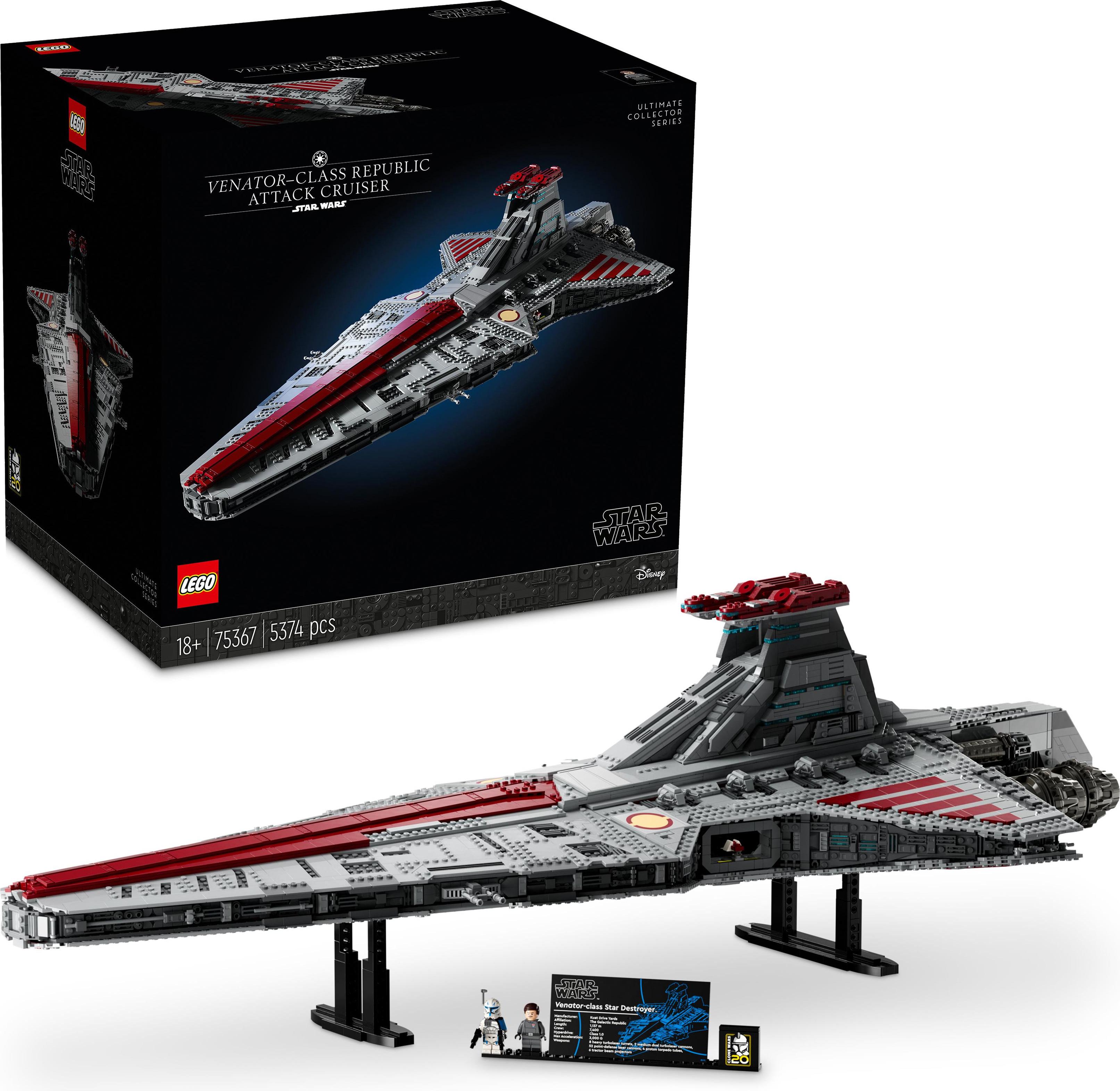 LEGO UCS Venator class Republic Attack Cruiser 75367 LEGO Star Wars LEGO Rare Sets Galaxus